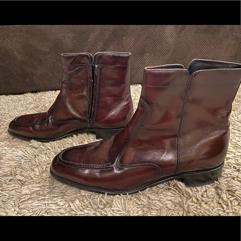 Men’s Florsheim 13 D Moc Toe Leather Men's Boots - Picture 2 of 8